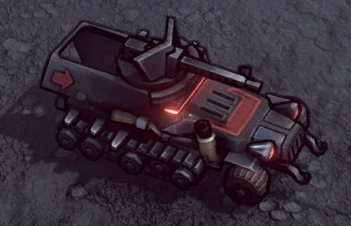 Doctrine of Support as it appears in the Dust Front RTS demo, from the game files of build 23882143