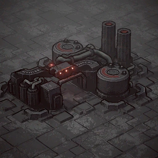 Processing plant as it appears in the Dust Front RTS demo, from the game files of build 23882143