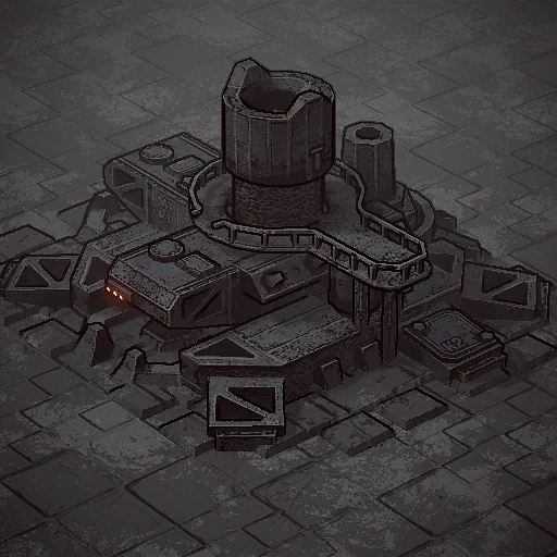 Foundry as it appears in the Dust Front RTS demo, from the game files of build 23882143