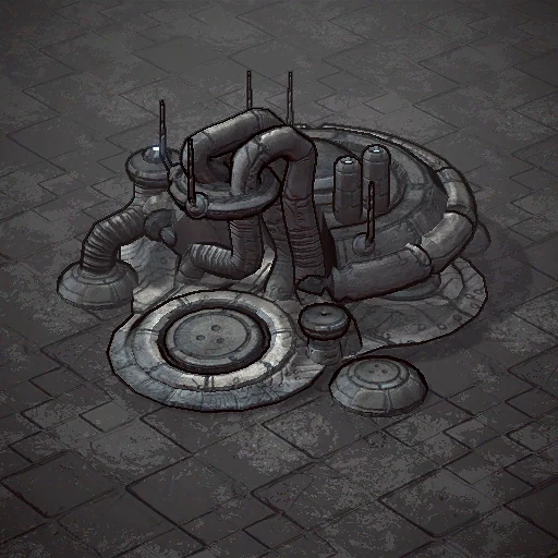 Cleaning center as it appears in the Dust Front RTS demo, from the game files of build 23882143