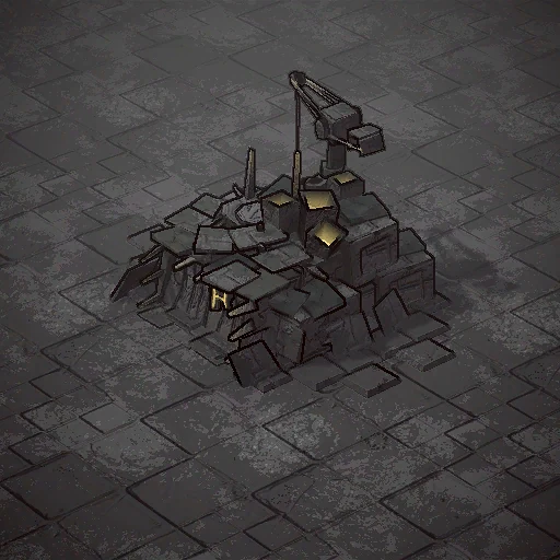 Engine shop as it appears in the Dust Front RTS demo, from the game files of build 23882143