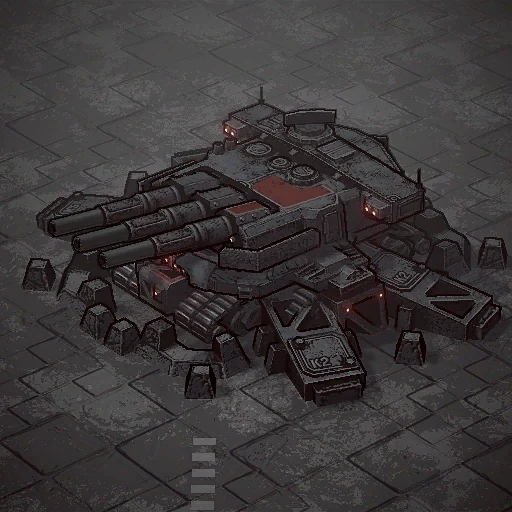 Dreadnought as it appears in the Dust Front RTS demo, from the game files of build 23882143