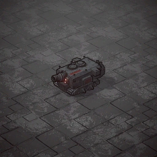 Gorb Tank as it appears in the Dust Front RTS demo, from the game files of build 23882143