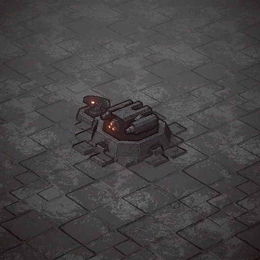 Turret "AK-30" as it appears in the Dust Front RTS demo, from the game files of build 23882143