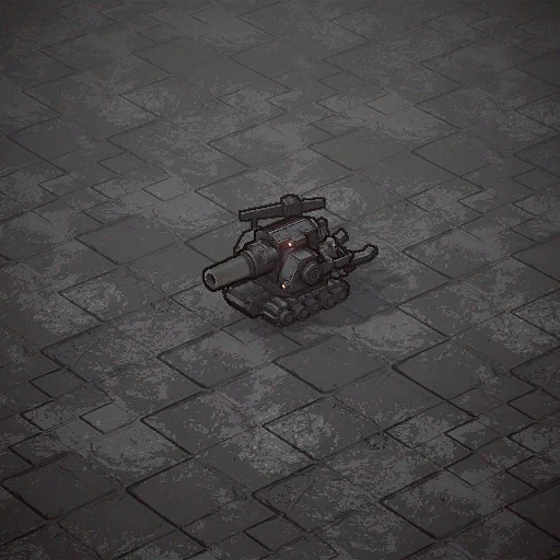 Howitzer "Molot" as it appears in the Dust Front RTS demo, from the game files of build 23882143
