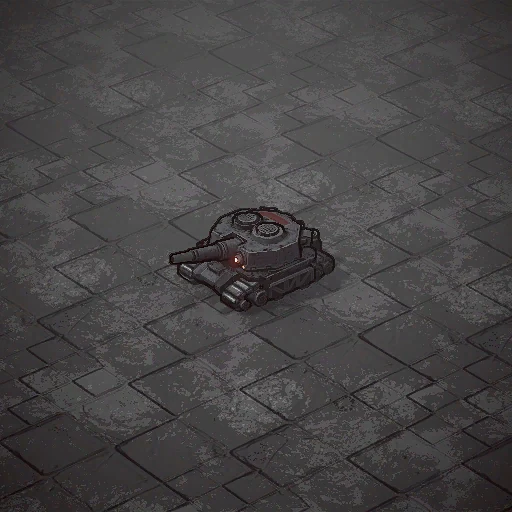 Tank "T-50B" as it appears in the Dust Front RTS demo, from the game files of build 23882143