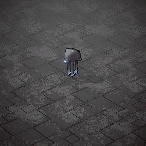Drone collector as it appears in the Dust Front RTS demo, from the game files of build 23882143