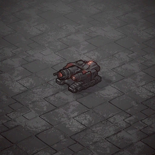 Tank "Luch" as it appears in the Dust Front RTS demo, from the game files of build 23882143