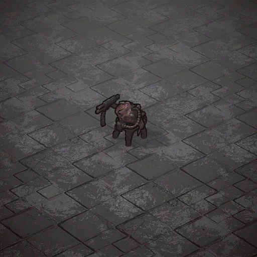 Sick mutant as it appears in the Dust Front RTS demo, from the game files of build 23882143