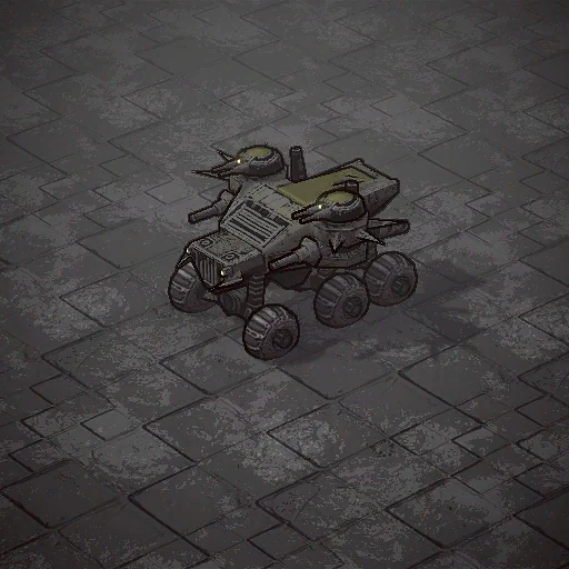 Assault Truck as it appears in the Dust Front RTS demo, from the game files of build 23882143