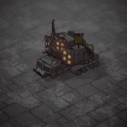 Sound artillery as it appears in the Dust Front RTS demo, from the game files of build 23882143