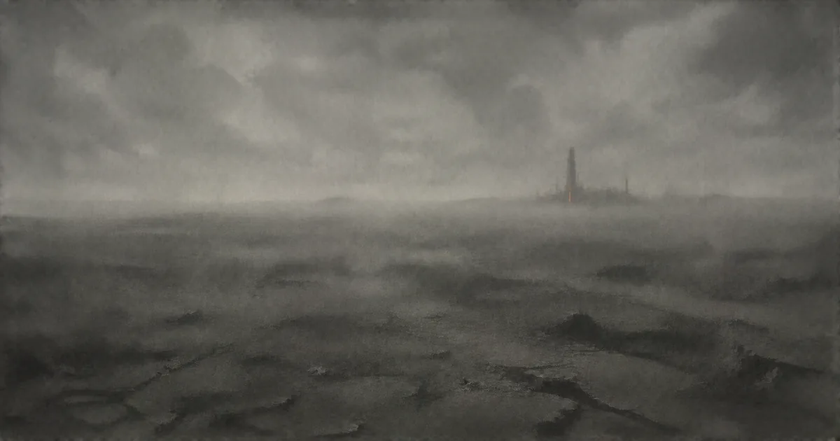 Original artwork for What is Dust Front RTS? — ⛔ an illustration made for this site, not a screenshot of the game
