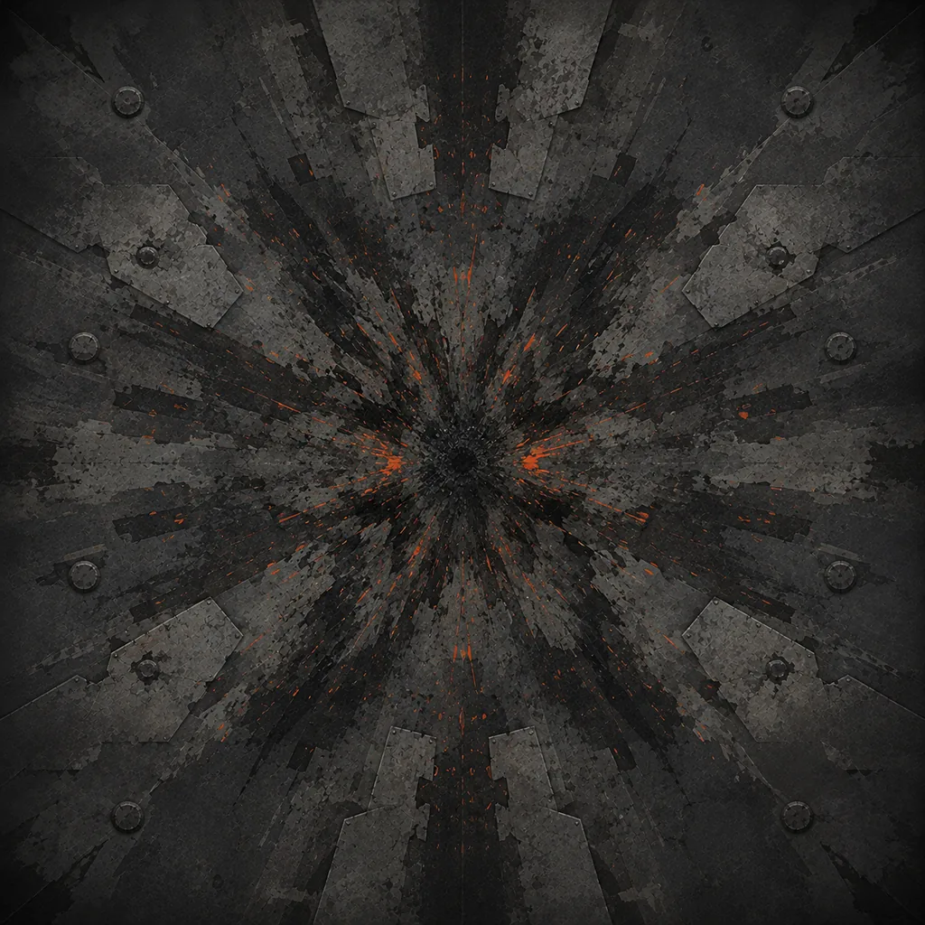 Placeholder artwork for Anti-aircraft shell: the publisher does not illustrate this entry, so an abstract material study stands in